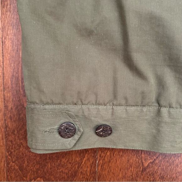 Caribbean Joe Men's Olive Green Spring Weight Jacket, Super Soft Fabric, Size Lg - Picture 12 of 16